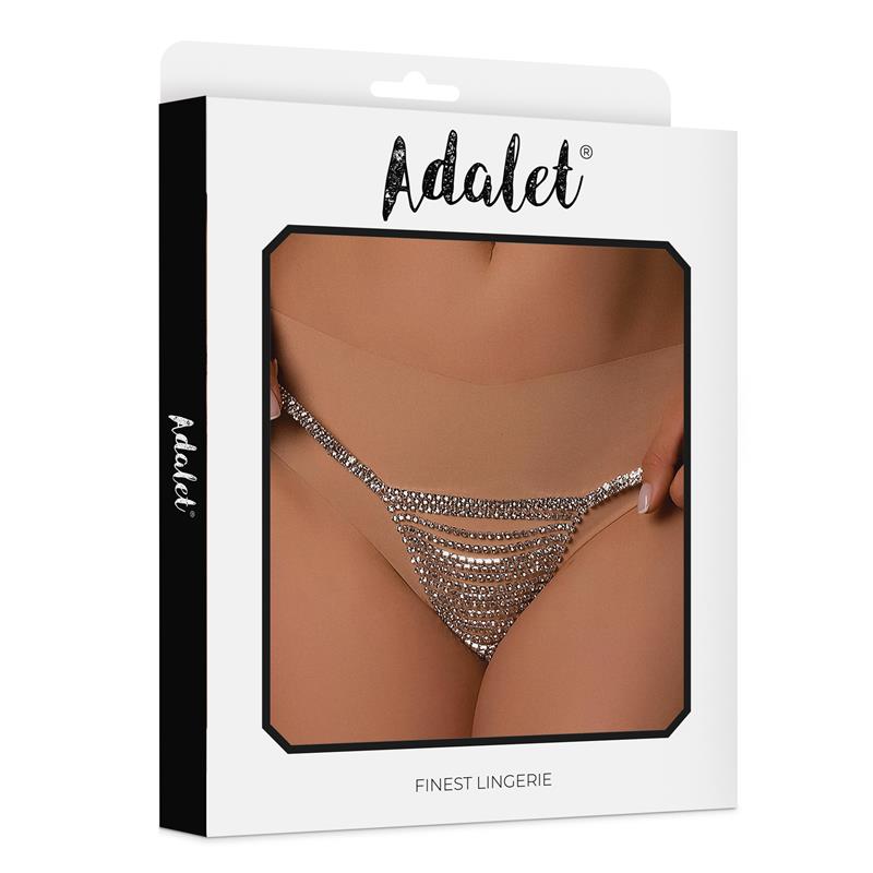 Naia Tanga Plateado Talla Única
