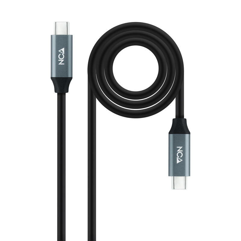 Nanocable Cable Usb 3.2 Gen2x2 100w 4k/60hz Usb-C M/M - Longitud 3m - Negro