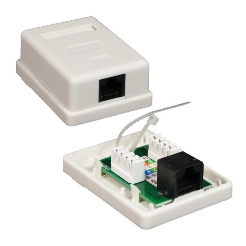 Nanocable Roseta De Superficie Rj45 Cat.5e Utp 1 Toma