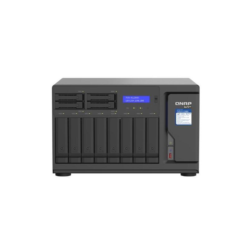 Nas Qnap Tvs-H1288x-W1250-16g 0/12hdd Xeon W-1250 6*3.3ghz, 16gb Ddr4 Ecc