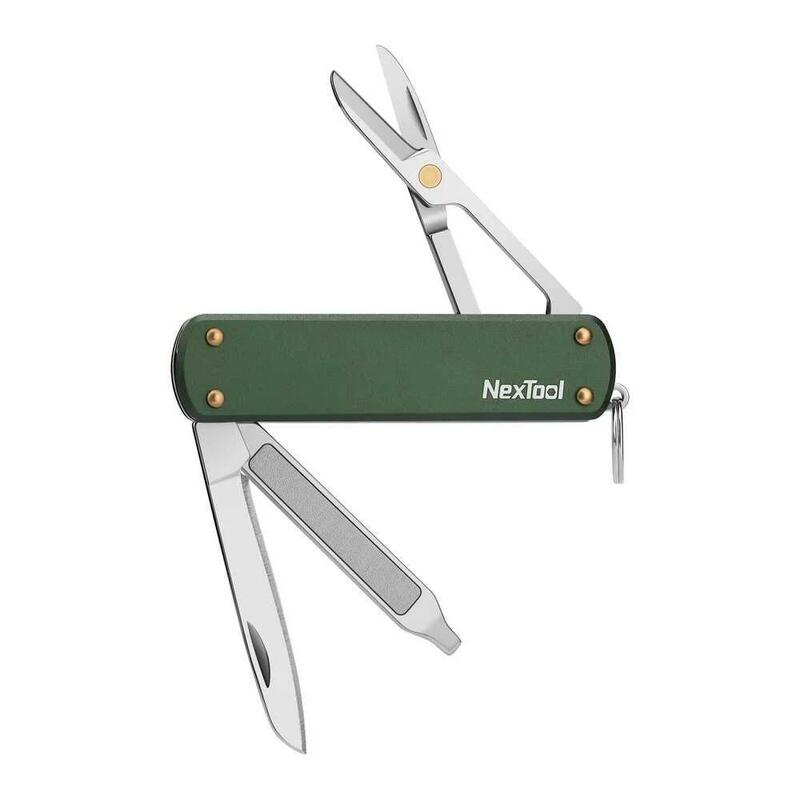 Nóz Wielofunkcyjny Nextool Mini Pocket Knife Ne0143 4w1 Zielony