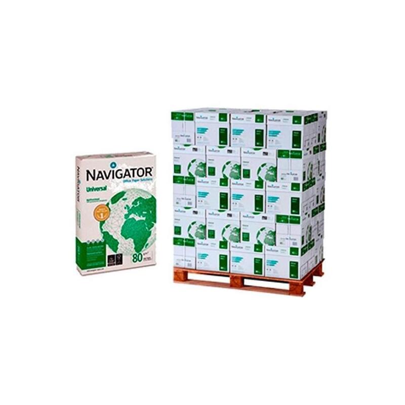 Navigator A4 80gr Universal 1 Palet-300 Paquetes- *** Solo Peninsula Y Servicio Puerta Bajo, No Se Despaletizara Ni Subiran A Planta, Solo España ***