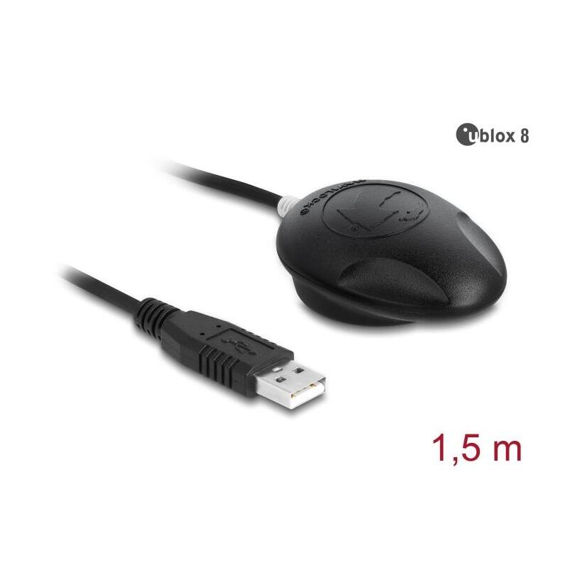 Navilock Receptor Gps Nl-802u Eva-M8q Usb 2.0 Multi Gnss U-Blox 8 1.50 M