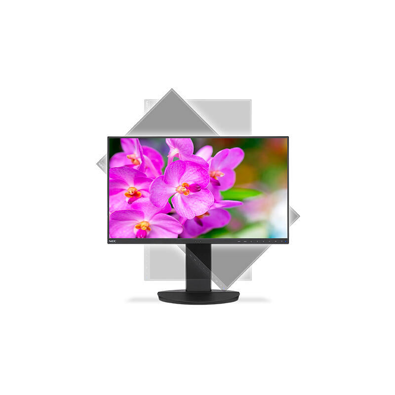 Nec Multisync Ea241f-Bk Monitor Led 24" (23.8" Visible) 1920 X 1080 Full Hd (1080p) Ips 250 Cd/M² 1000:1 5 Ms Hdmi Dvi-D Displayport Altavoces Negro