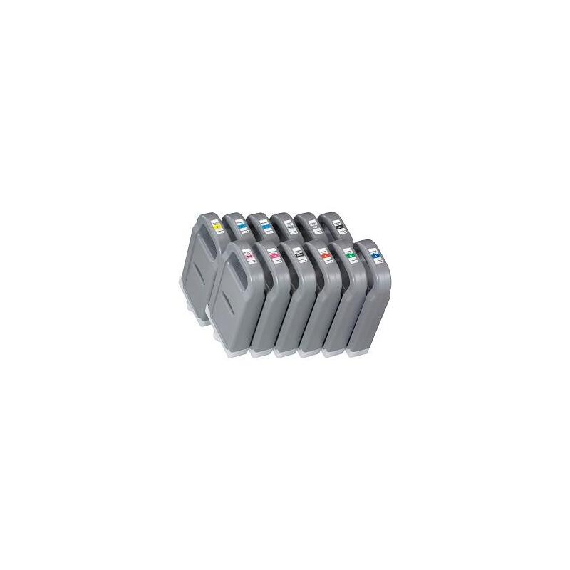 Negro Compatib Canon Ipf8300s/Ipf8400/Ipf9400-700ml 6681b001 Pfi706bk