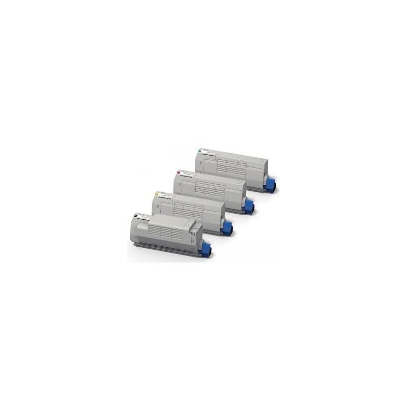 Negro Compatible Oki Mc853dnct,Mc873dnct,Mc873dnv-7k 45862840