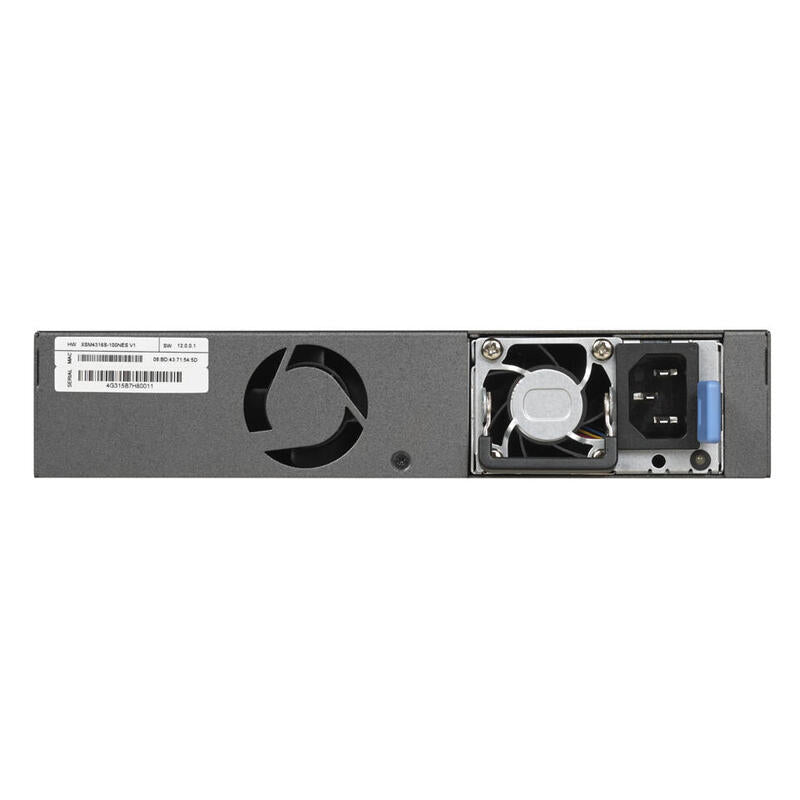 Netgear M4300-8x8f Gestionado L3 10g Ethernet (100/1000/10000) Negro 1u