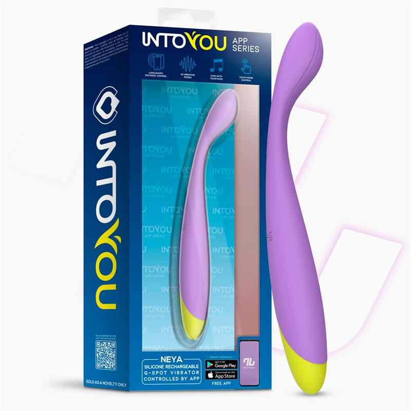 Neya Vibrador Punto G Con App Púrpura