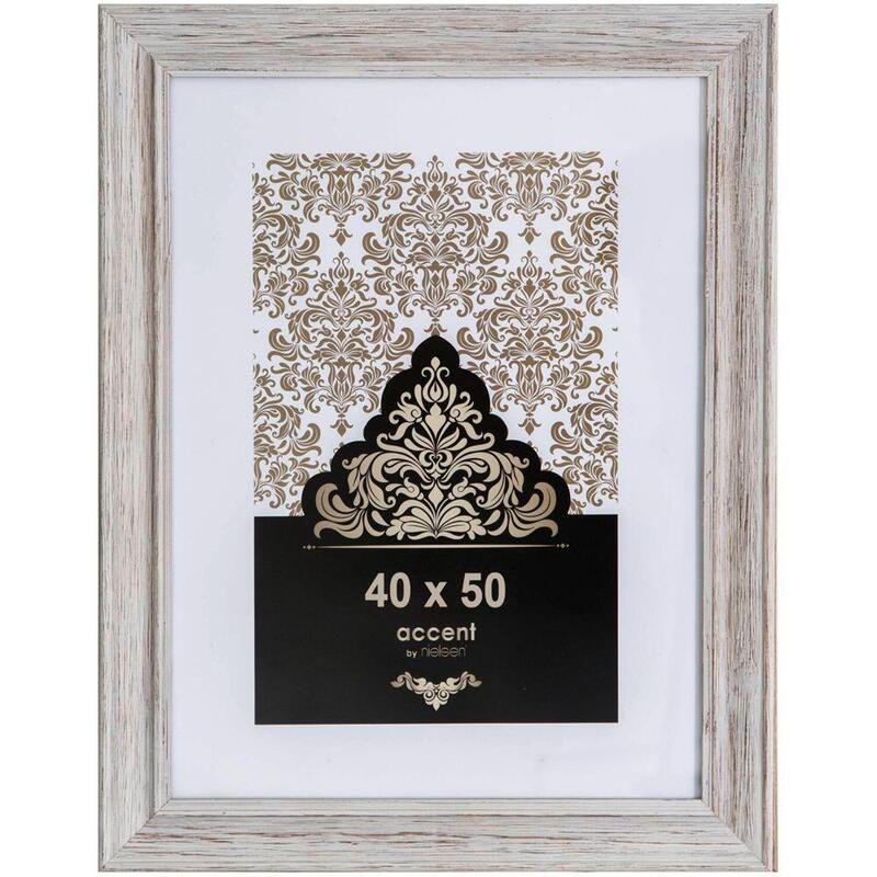 Nielsen Accent Vintage 40x50 Madera Blanco 3241001