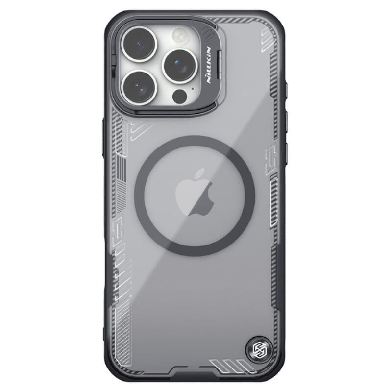 Nillkin Funda Iceblade Prop Magnética Con Soporte Protector De Cámara Iphone 16 Pro Negro