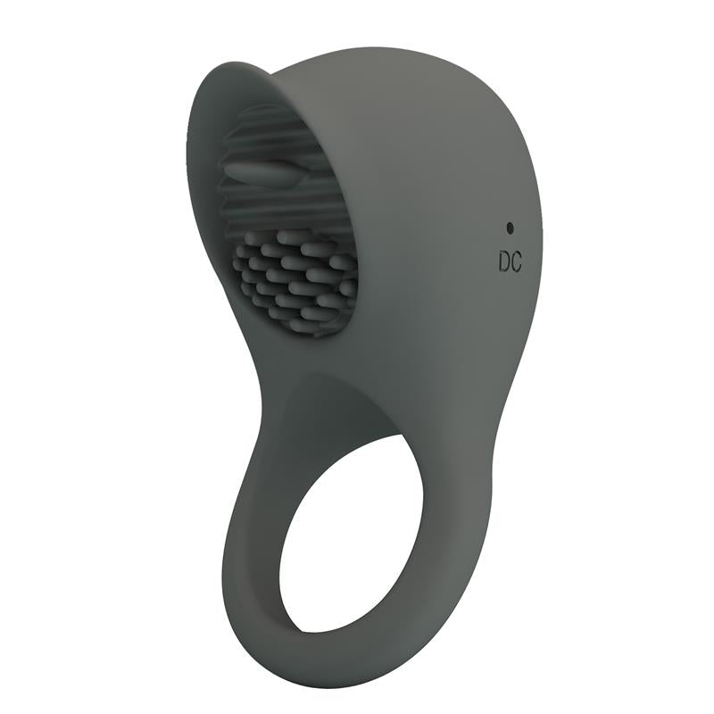 Pretty Love - Nimbus Anillo Vibrador Con Lengua Gris