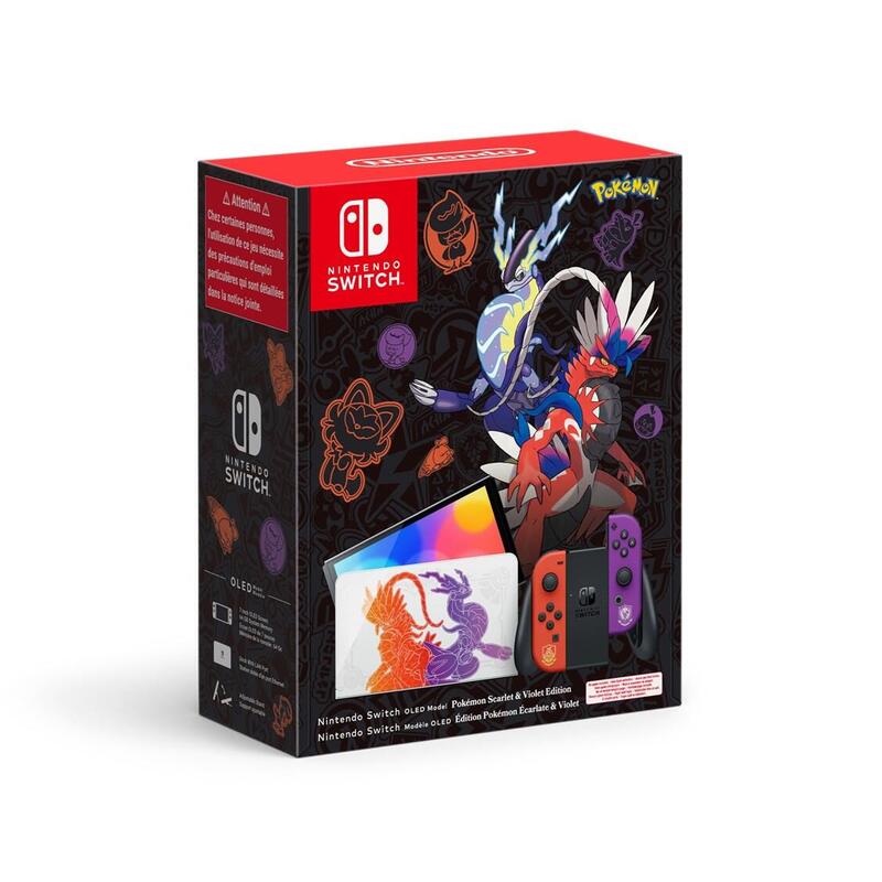 Nintendo Switch Oled Pokemon Escarlata Y Violeta Ed.