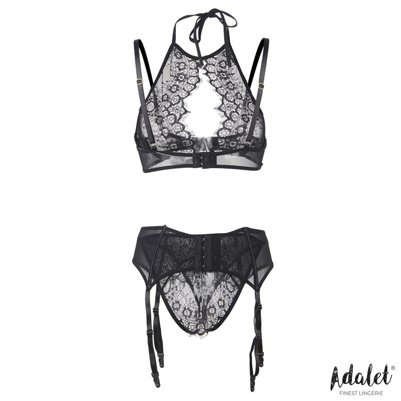 Nisa Set Sujetador, Liguero Y Tanga Talla 44-46