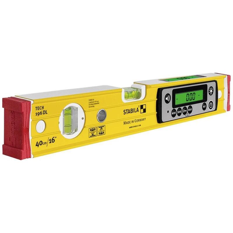 Nivel De Burbuja Electrónico Stabila Tech 196 Dl 40 Cm