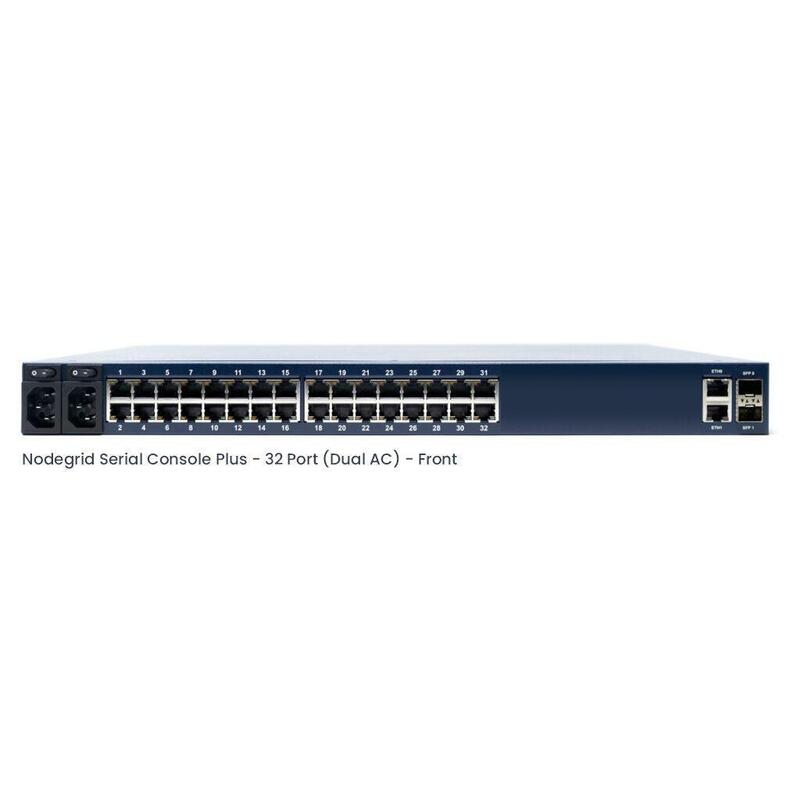 Nodegrid Serial Plus - Core Edition. 32-Port Cisco Zpe-Nscp-T32r-Core-Dac-5g