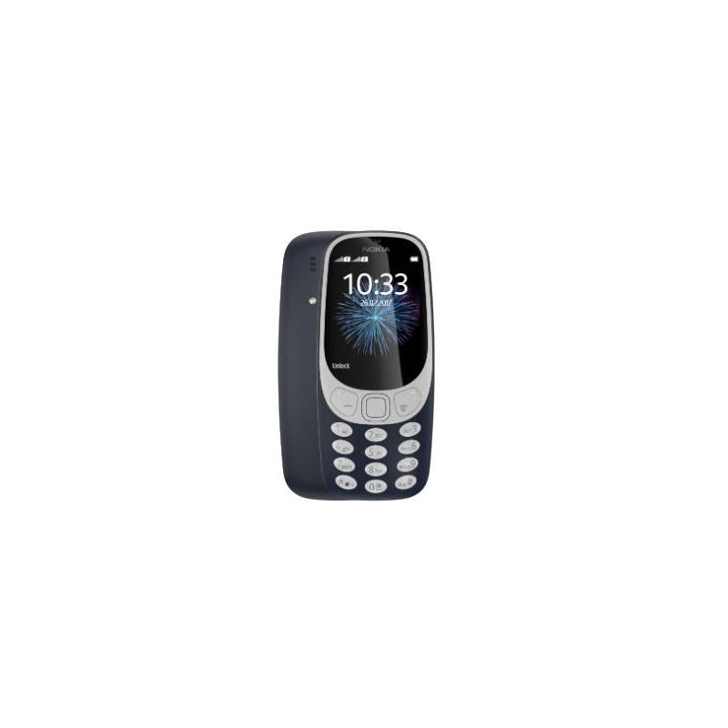 Nokia Telefono Movil 3310 Dark Blue 2.4\1 Qvga 2g 16mb Microsd Cam 2mp Fm Mp3 Micro Usb Bt 3.0 Dual S