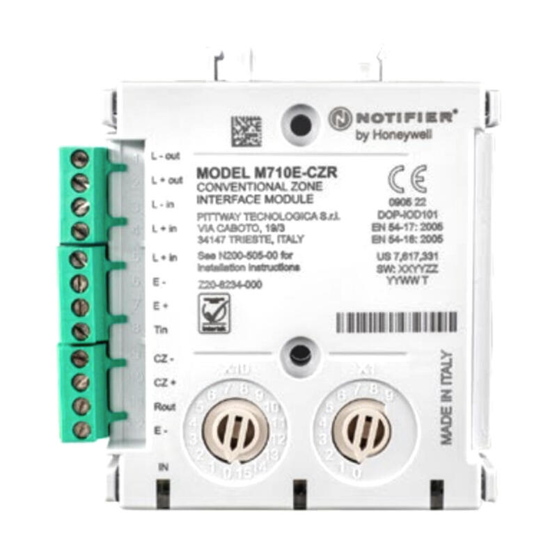 Notifier M710e-Czr Módulo Monitor Direccionable Con 1 Circuito De Entrada Supervisado Con Resistencia