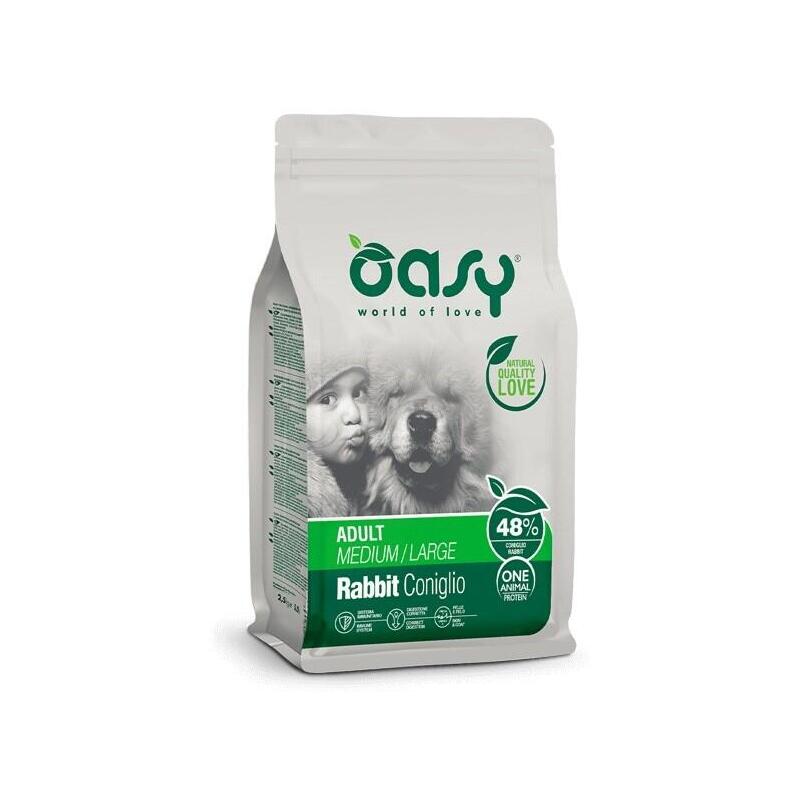 Oasy One Animal Protein Adult M/L Rabbit 2,5kg