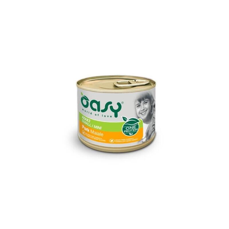 Oasy One Protein Adult Small/Mini Pork 200gr