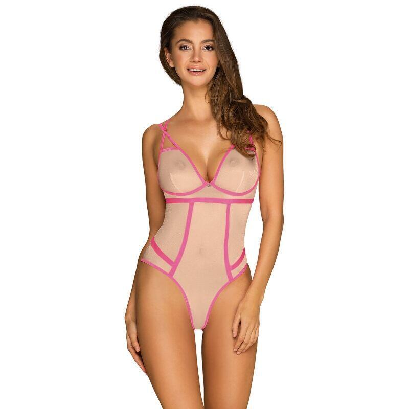 Obsessive - Nudelia Teddy Rosa L/Xl