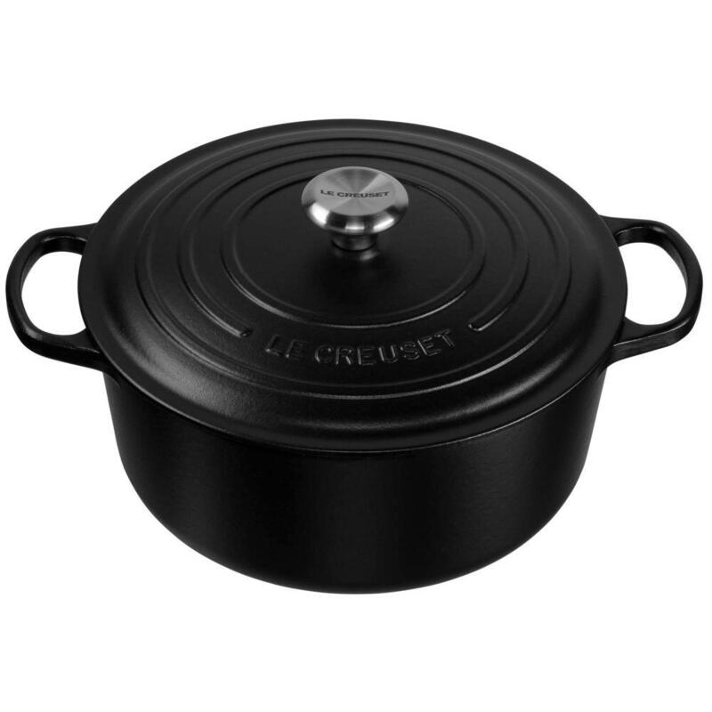Olla Le Creuset Signature Casserole Round 28 Cm Black