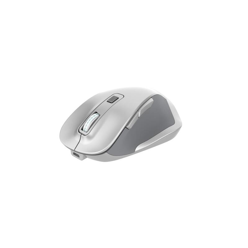 Omega Raton Dual Inalambrico Bluetooth Recargable Usb-C Omc526rwpw Blanco