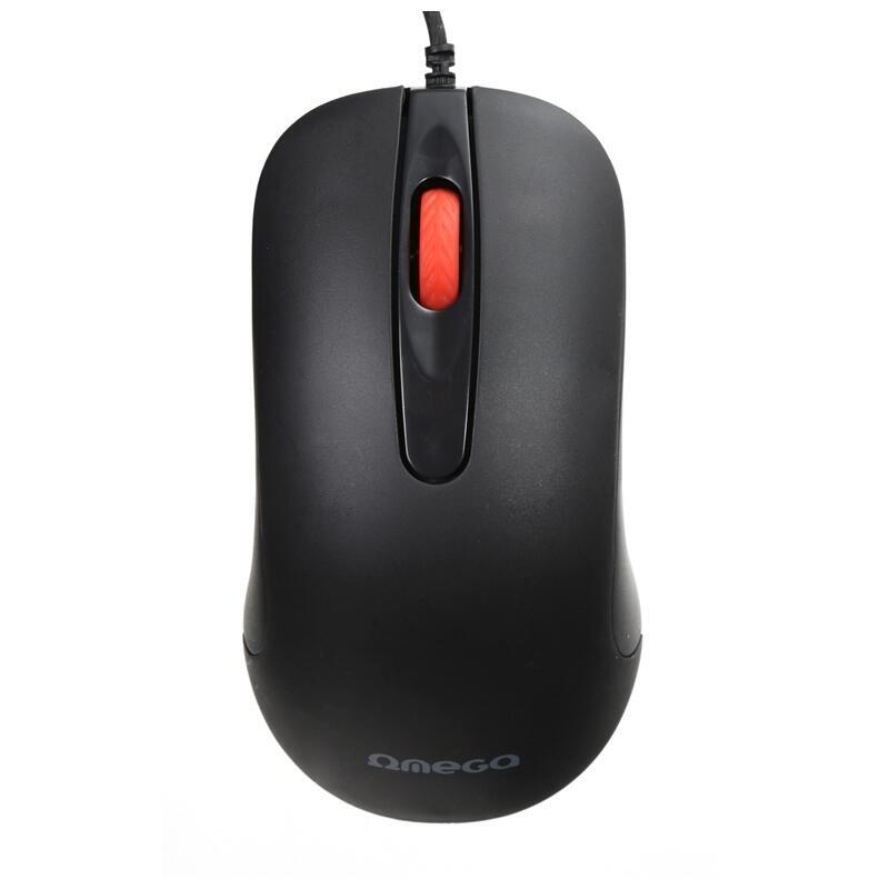 Omega Raton Xl Optico Usb 1000dpi Om0520 Negro