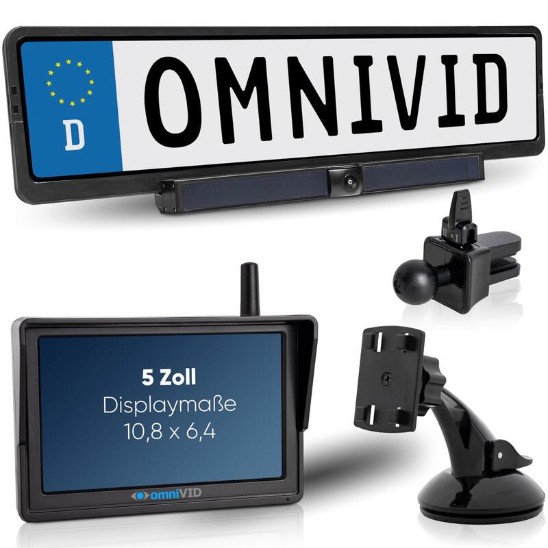Omnivid Solar5 Kabelloses Solar-RCkfahrvideosystem