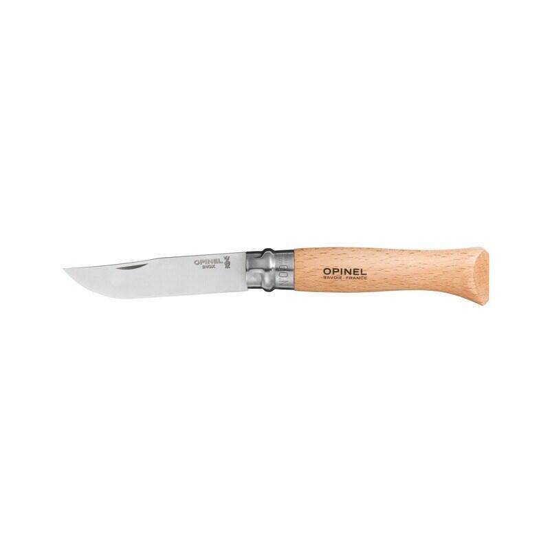 Opinel Navaja De Bolsillo No. 09 Edelstahlklinge Mit Holzgriff