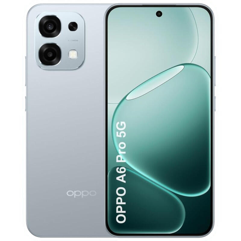 Oppo A6 Pro 8+256gb 6.57" 5g Lunar Titanium Ds Tim