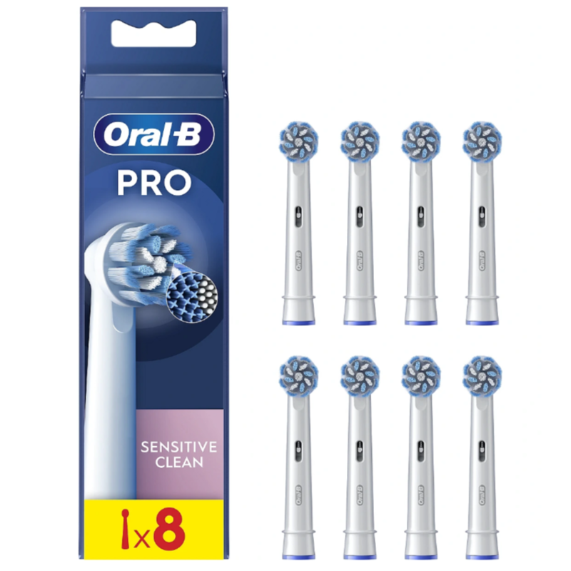 Oral-B Eb60x Sensitiveclean 8 Unidades.