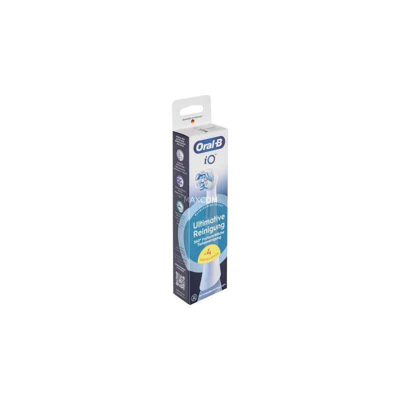 Oral-B Oral-B Io Ultimate Limpieza 4er, Recorte De Cepillo Blanco 8700216195034