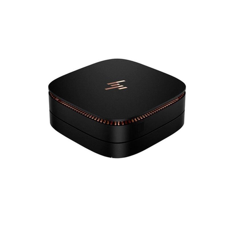 Ordenador Reacondicionado Mini Hp Slice G2 I5-7th 8gb 256gb M2 Win 10 Pro Sin Vga Wifi Sin Cable Trebol Altavoz Incluido