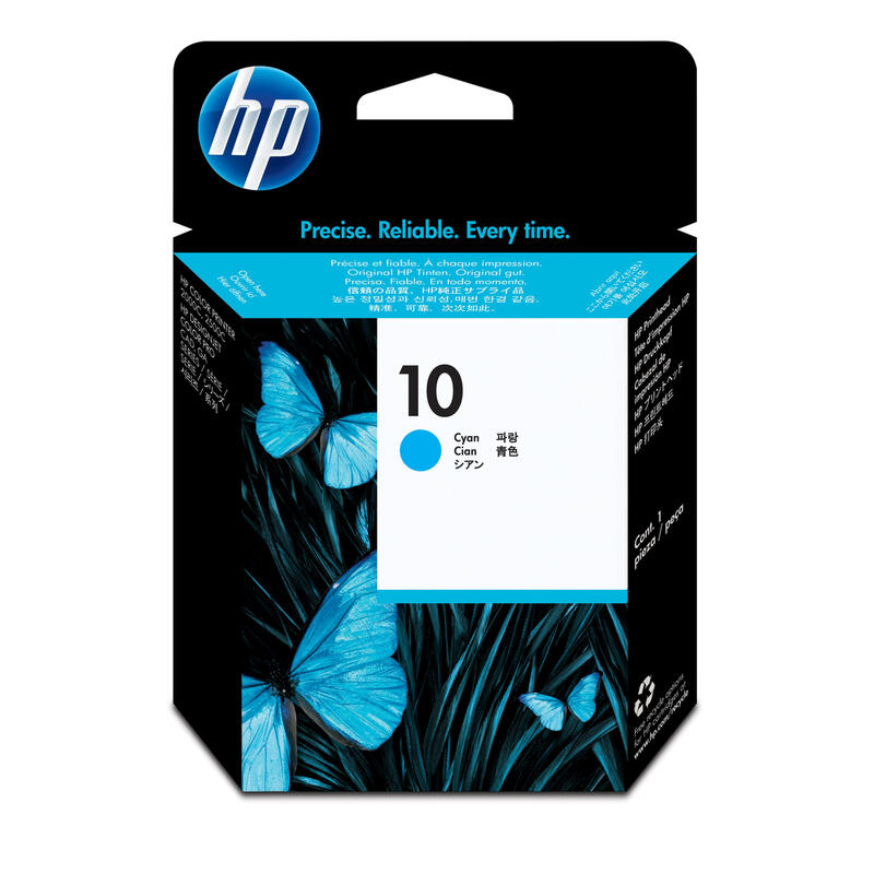 Original Hp Cabezal Inyeccion Tinta Cian 10 - 24.000 Pag. /2500 Professional Series/2000c Professional Series/2000cn Professional Series Colorpro Cad