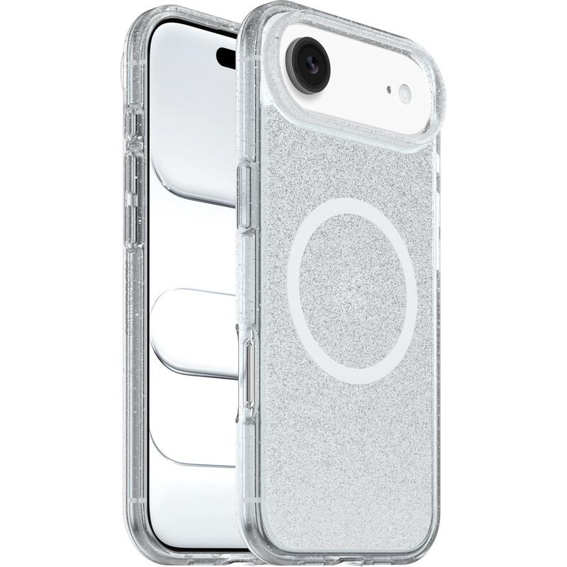 Otterbox React Series Carcasa Trasera Para Teléfono Móvil Compatibilidad Con Magsafe Plástico Polvo De Estrellas (Purpurina Clara) Para Apple Iphone 17 Pro