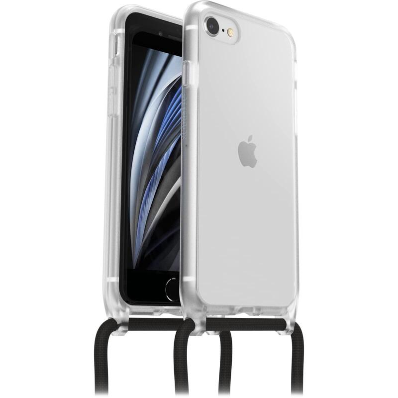 Otterbox React Series Carcasa Trasera Para Teléfono Móvil Resistente A Los Golpes Con Cuerda Desmontable Collar Transparente Para Apple Iphone 7 8 Se (2ª Generación) Se (3rd Generation)