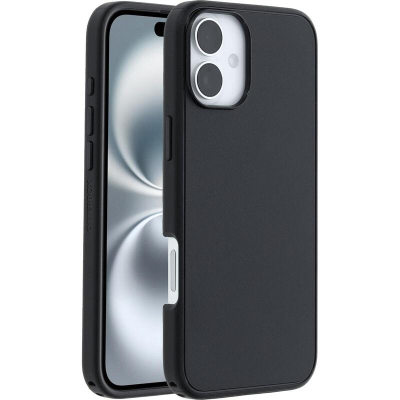 Otterbox Symmetry Series Carcasa Trasera Para Teléfono Móvil Compatibilidad Con Magsafe Capa De Policarbonato Elastómero Termoplástico (Tpe) Negro Para Apple Iphone 16 Plus