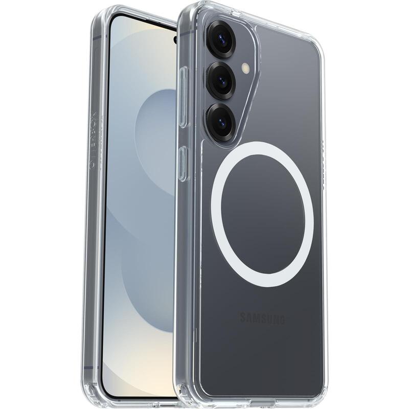 Otterbox Symmetry Series Carcasa Trasera Para Teléfono Móvil Con Imanes Policarbonato Elastómero Termoplástico (Tpe) Transparente Para Samsung Galaxy S25