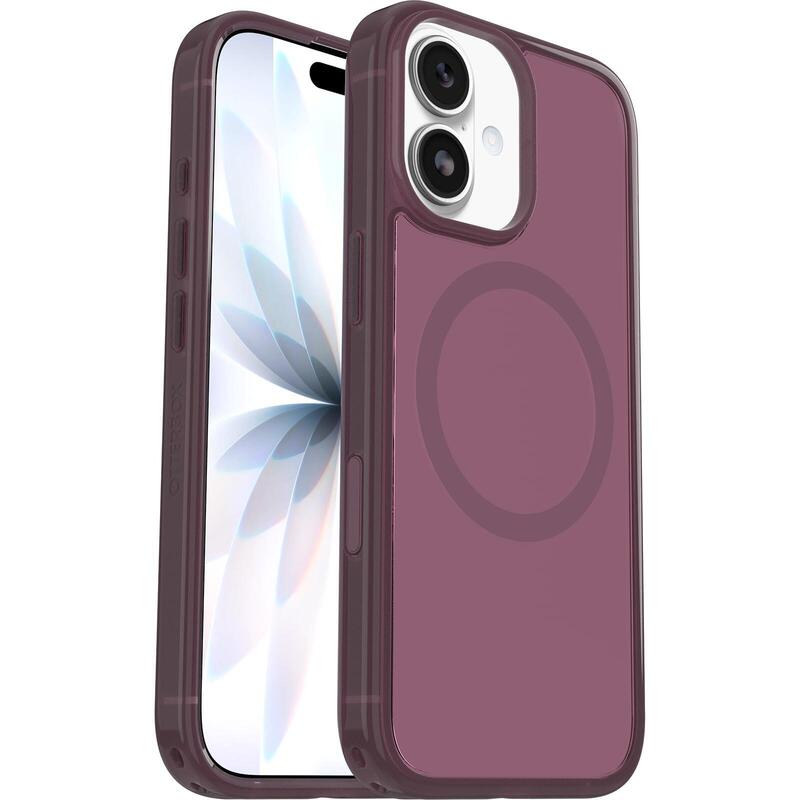 Otterbox Symmetry Series Clear Carcasa Trasera Para Teléfono Móvil Compatibilidad Con Magsafe Capa De Policarbonato Elastómero Termoplástico (Tpe) Imán Misterio Púrpura (Translúcido) Para Apple Iphone 17
