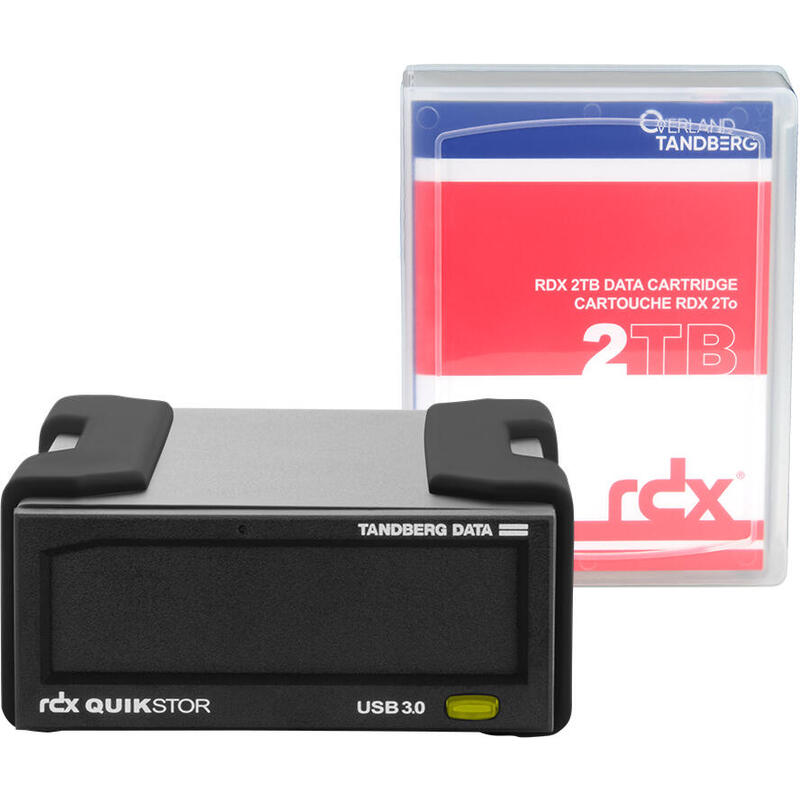 Overland-Tandberg 8865-Rdx Dispositivo De Almacenamiento Para Copia De Seguridad Unidad De Almacenamiento Cartucho Rdx (Disco Extraíble) 2000 Gb