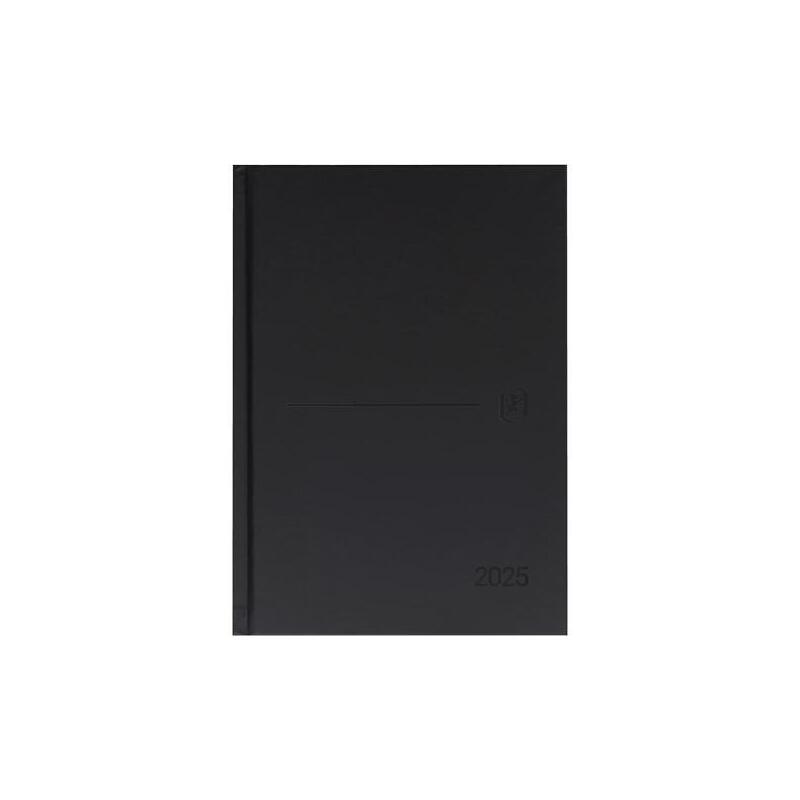 Oxford Agenda Anual Minimal Cosida A5 128h Sv Negro 2026