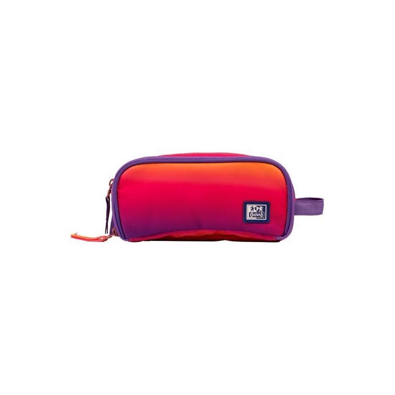 Oxford Estuche Kangoo Gradient 3 Cremalleras Sunset