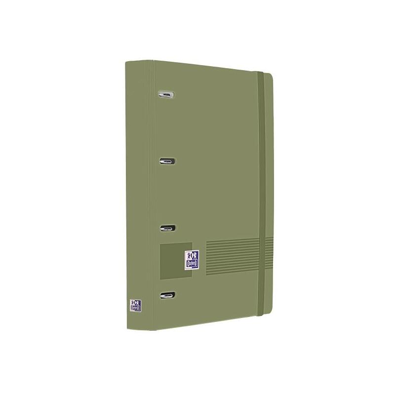 Oxford Europeanbinder Live & Go A4+ Carpeta Tamaño A4+ Con Recambio De 100 Hojas Cuadricula 5x5mm - Tapa De Plastico