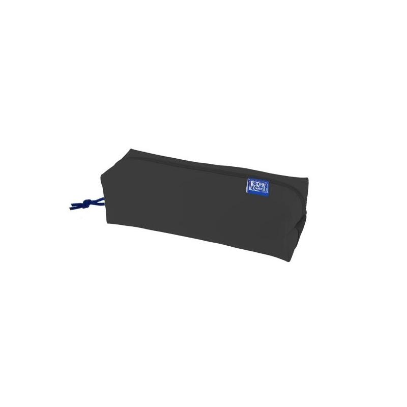 Oxford Kangoo Live And Go Estuche Cuadrado Grande - Goma Elastica Para Cuadernos - Negro