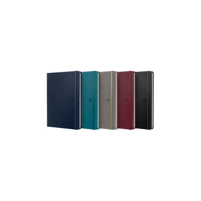 Oxford Libreta Cosida Signature T. Flexible A5 80h Liso Vivo