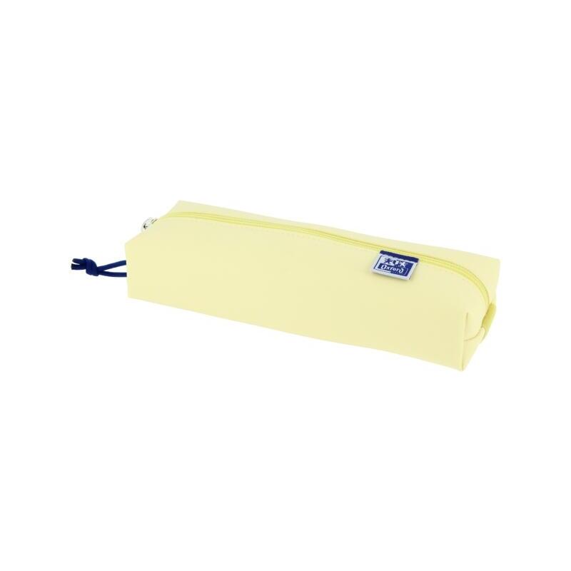 Oxford Live & Go Estuche Rectangular Mediano - Material Acolchado - Goma Elastica Para Unirlo Al Cuaderno - Color