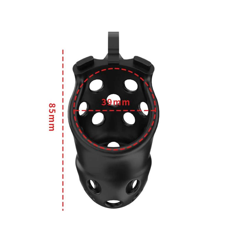 P-Cage Pc03 Jaula Para El Pene 3 Tallas Talla (Interno):S