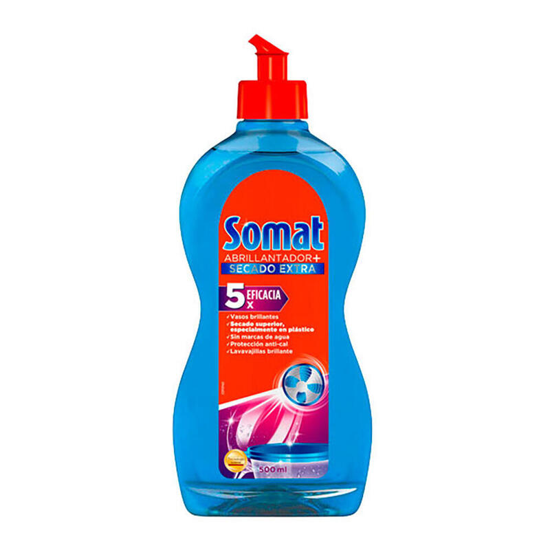 Pack De 10 Unidades - Abrillantador Para Lavavajillas Secado Extra 500 Ml