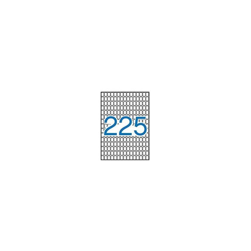 Pack De 10 Unidades Apli Etiquetas Adhesivas 8x12mm Manual/Impresión C/Romos 225 X 15h A5 Blanco