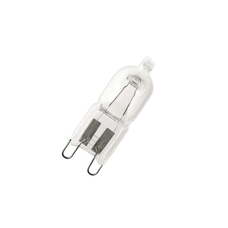 Pack De 10 Unidades - Bombilla Halogena G9 35 W 460 Lm 2800 K Luz Cálida 220 V 43 X 14 Mm